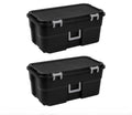 2-Pack 22Gal Wheeled Black Storage O577645