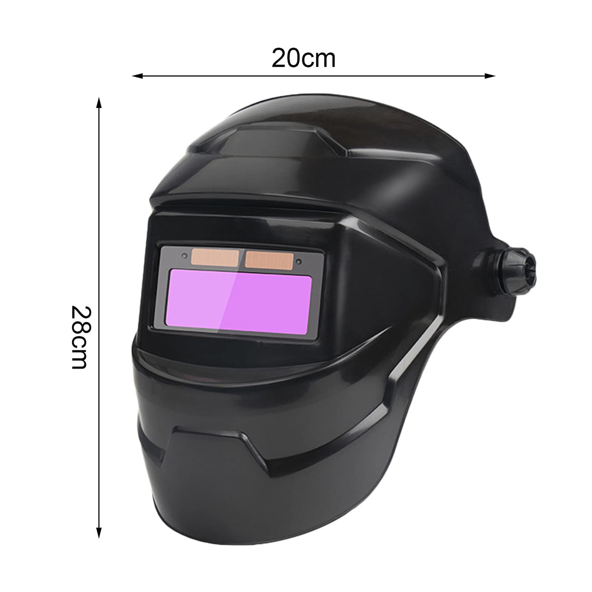 Adjustable Solar Powered Auto Darkening Welding Helmet Q44271