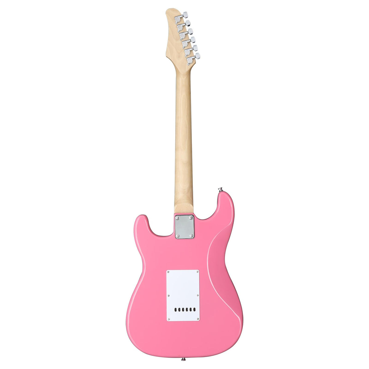 39 Inch Pink Electric Guitar Starter Kit with Amp Z487