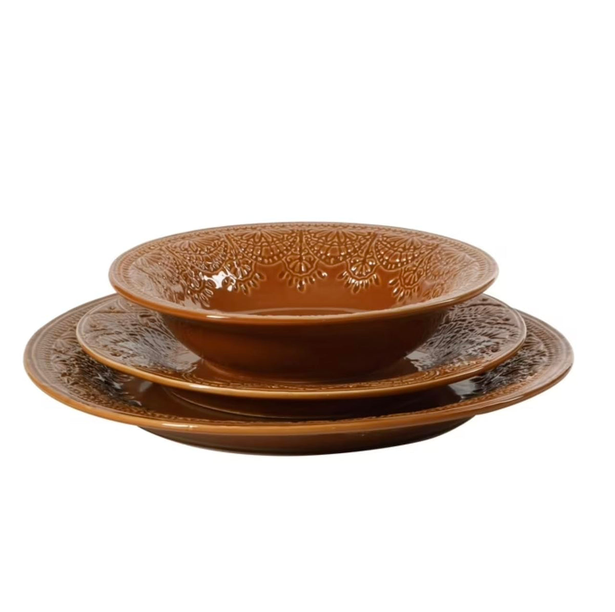12-Piece Ceramic Dinnerware Set N521
