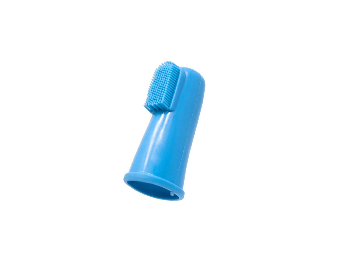Finger Toothbrush for Pet Set of 2 Blue B853567