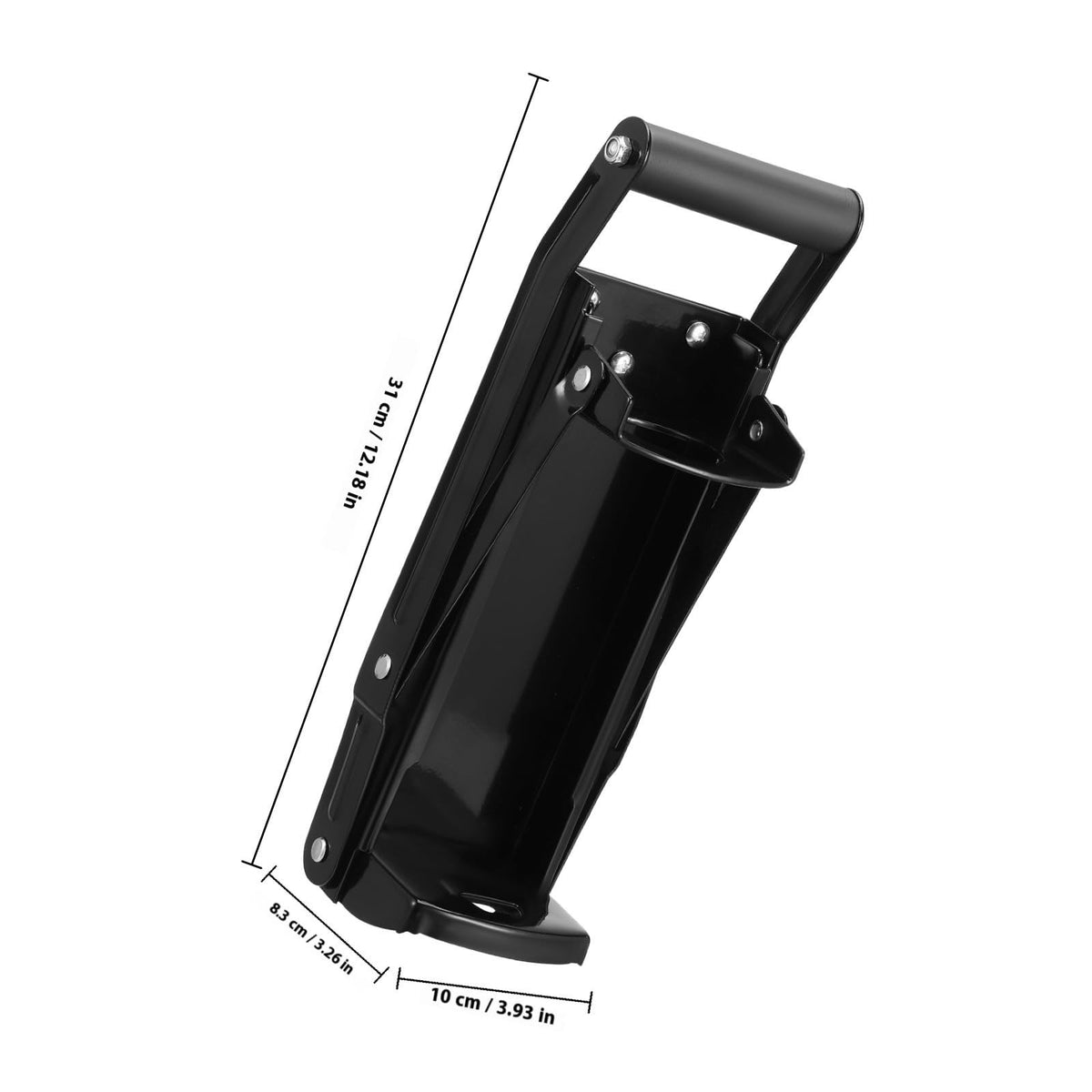 Stainless Steel Wall Mounted Can Crusher with Bottle Opener G6348