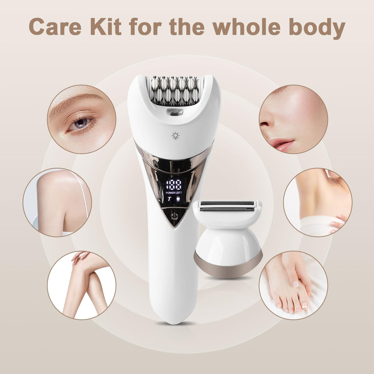 Cordless Wet & Dry Epilator L639