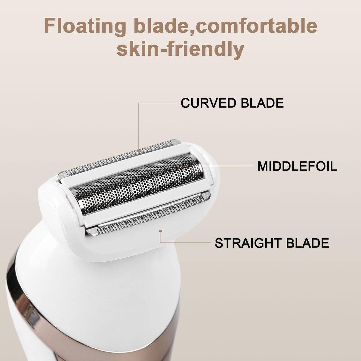 Cordless Wet & Dry Epilator L639