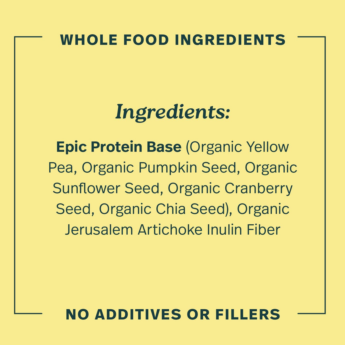 Organic Vegan Plant Based Protein Powder 5 lb W3347