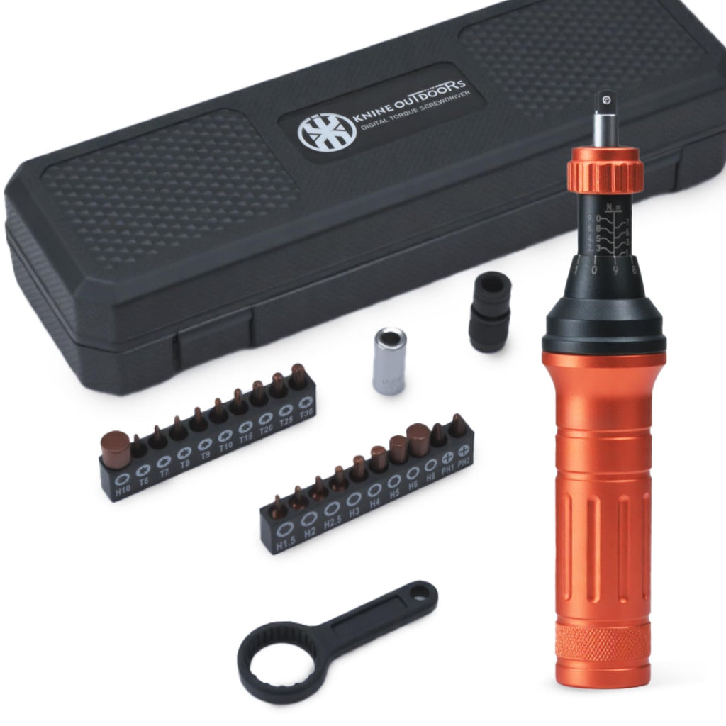 Torque Screwdriver Wrench Driver Set 10-80 Inch Pounds 20 Steel Bits R135