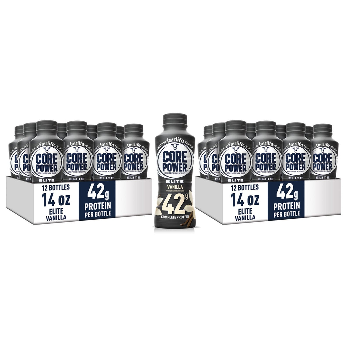 42g High Protein Milk Shake Vanilla 14 Fl Oz L7272