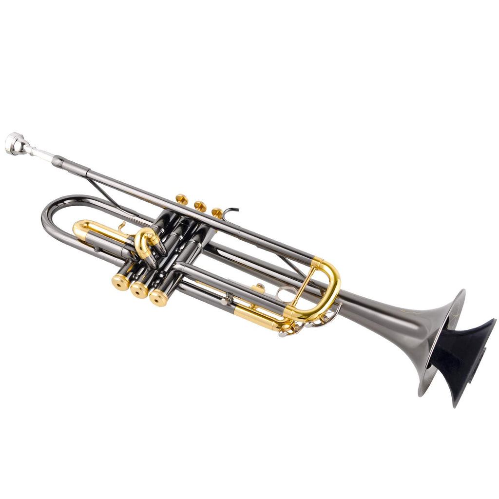 Portable 5 Legs Foldable Trumpet Stand with Cleaning Kit V33623