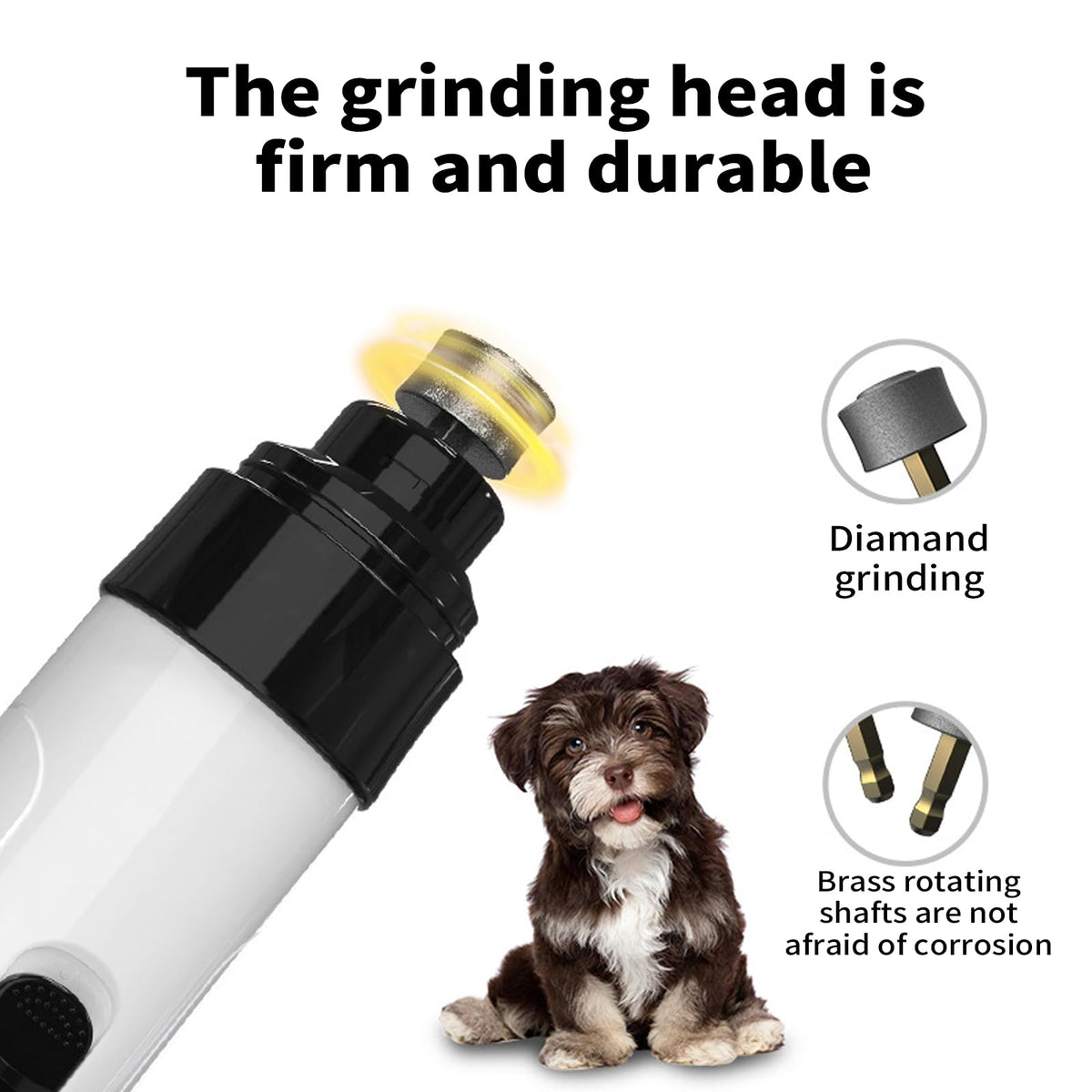 Dog Nail Grinder Rechargeable USB Charging W58856