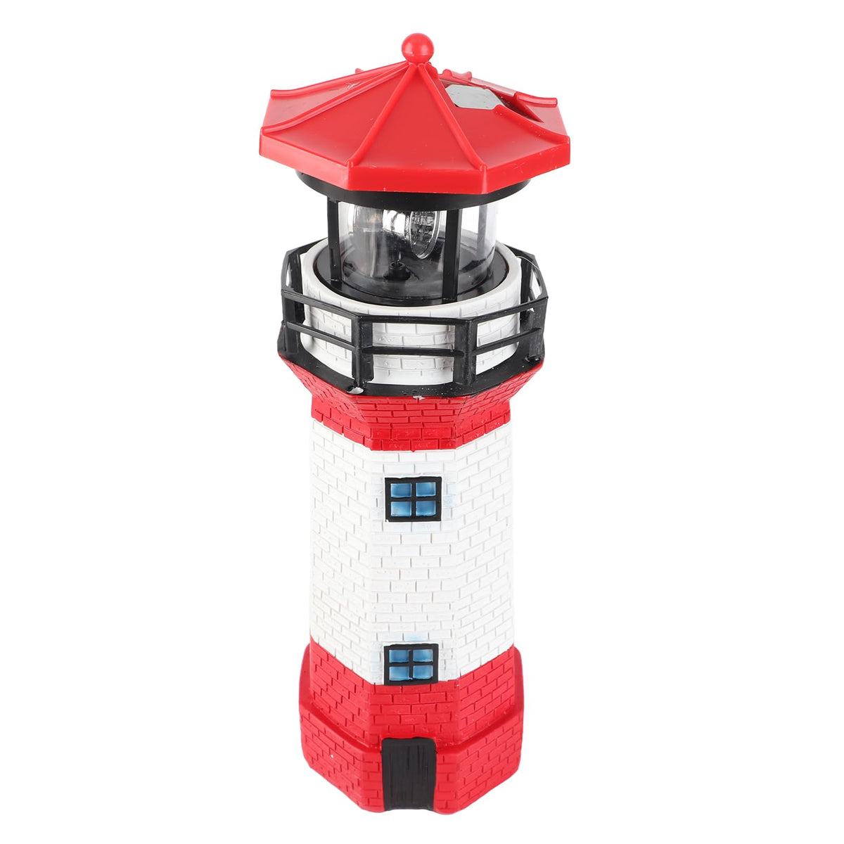 Solar Powered Rotating Lighthouse Decoration Z53727