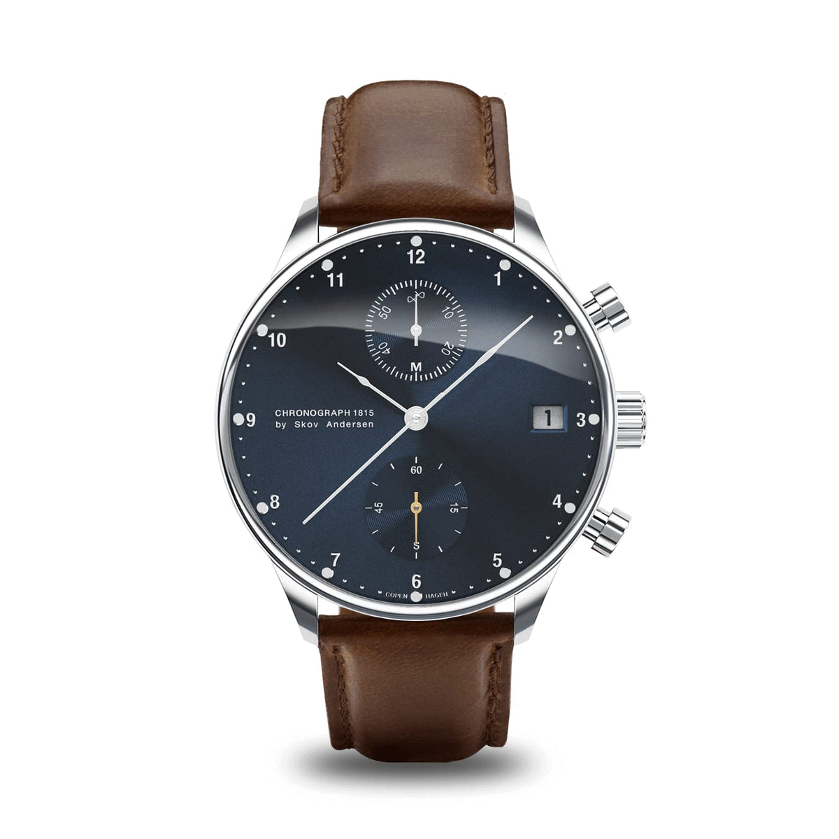 Mens Stainless Steel Analog Waterproof Watch O720898