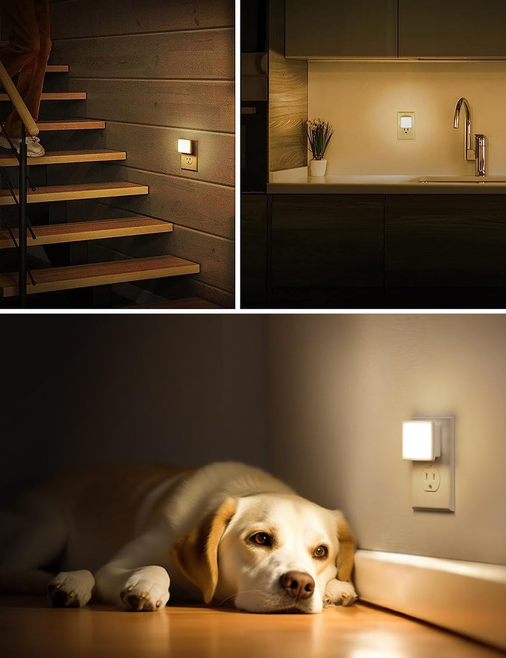 0.3W Plug in Night Lights 2-Pack Y657