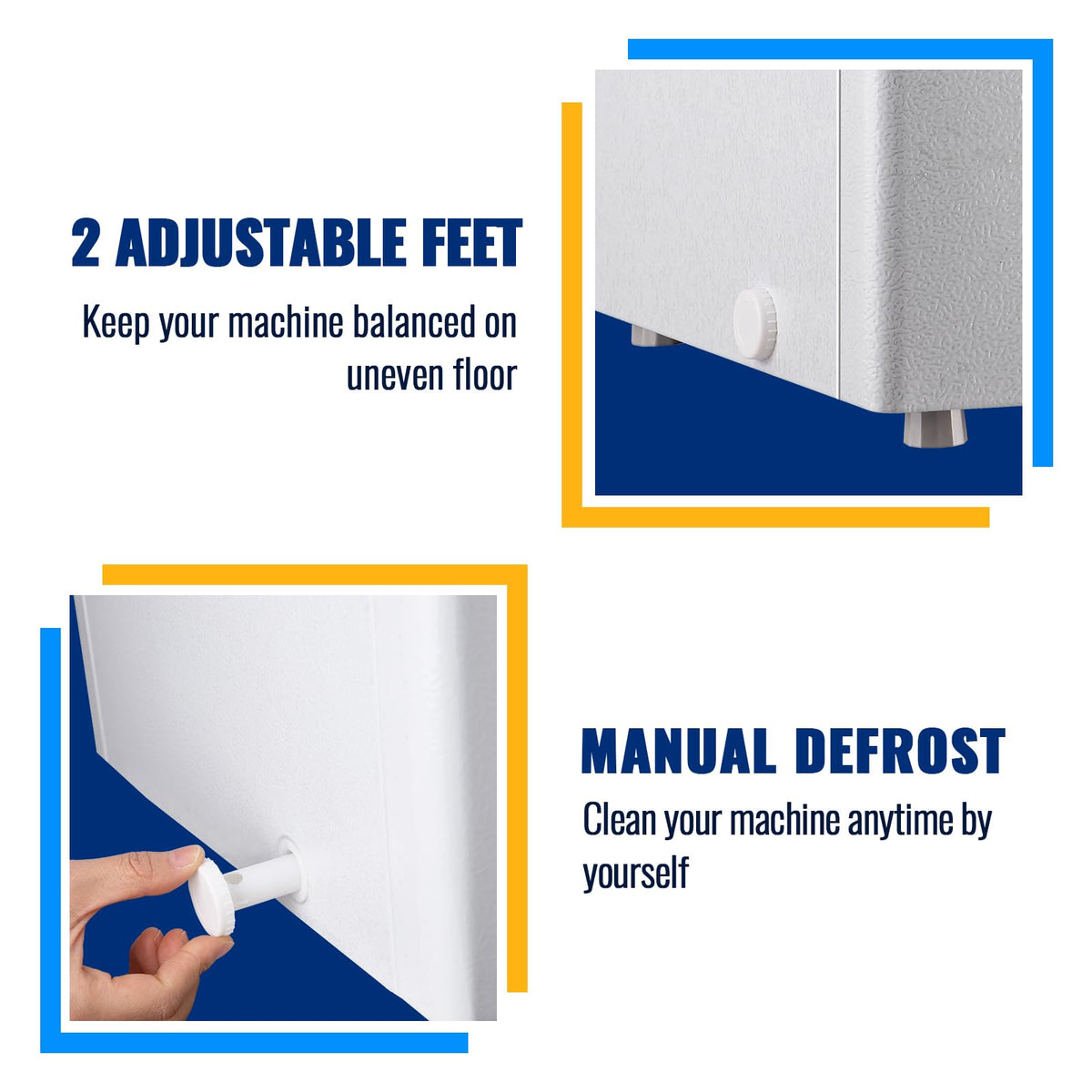 White 3.5 Cu.Ft Chest Freezer Q671
