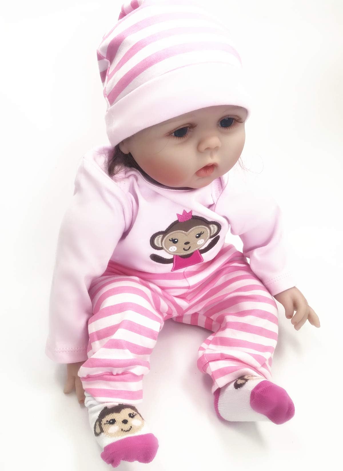 Reborn Baby Girl Doll Clothes 20-22 Inches 4 Pieces Accessories Set F645665