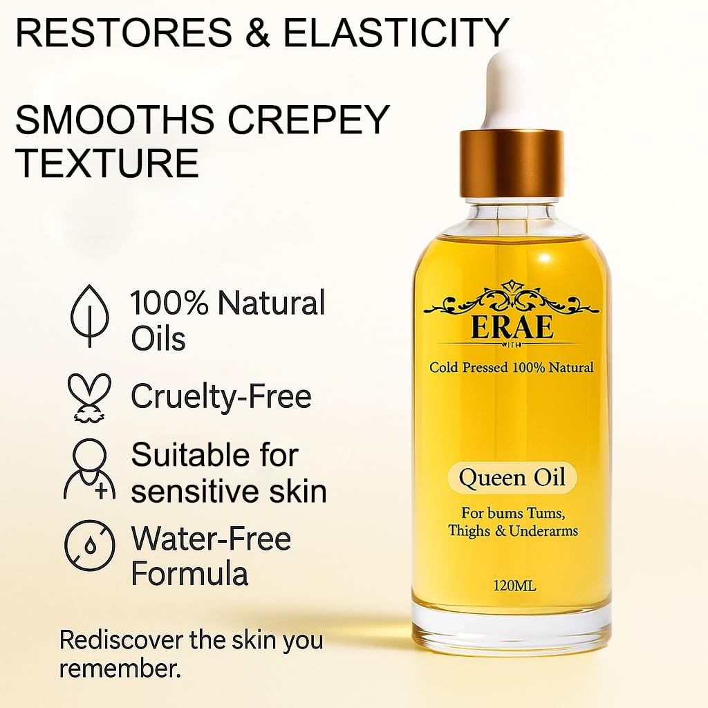 Cold-Pressed Natural Botanical Firming Oil for Face & Body, 4 fl oz U998