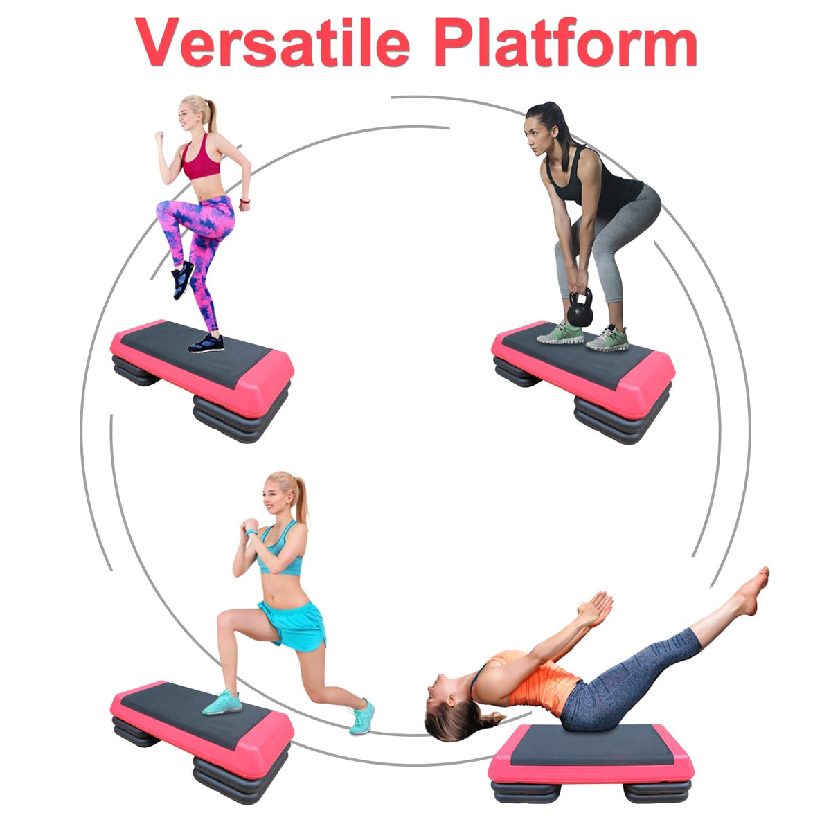 Adjustable Aerobic Step Platform D144438
