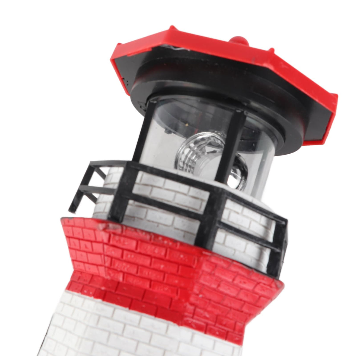 Solar Powered Rotating Lighthouse Decoration Z53727