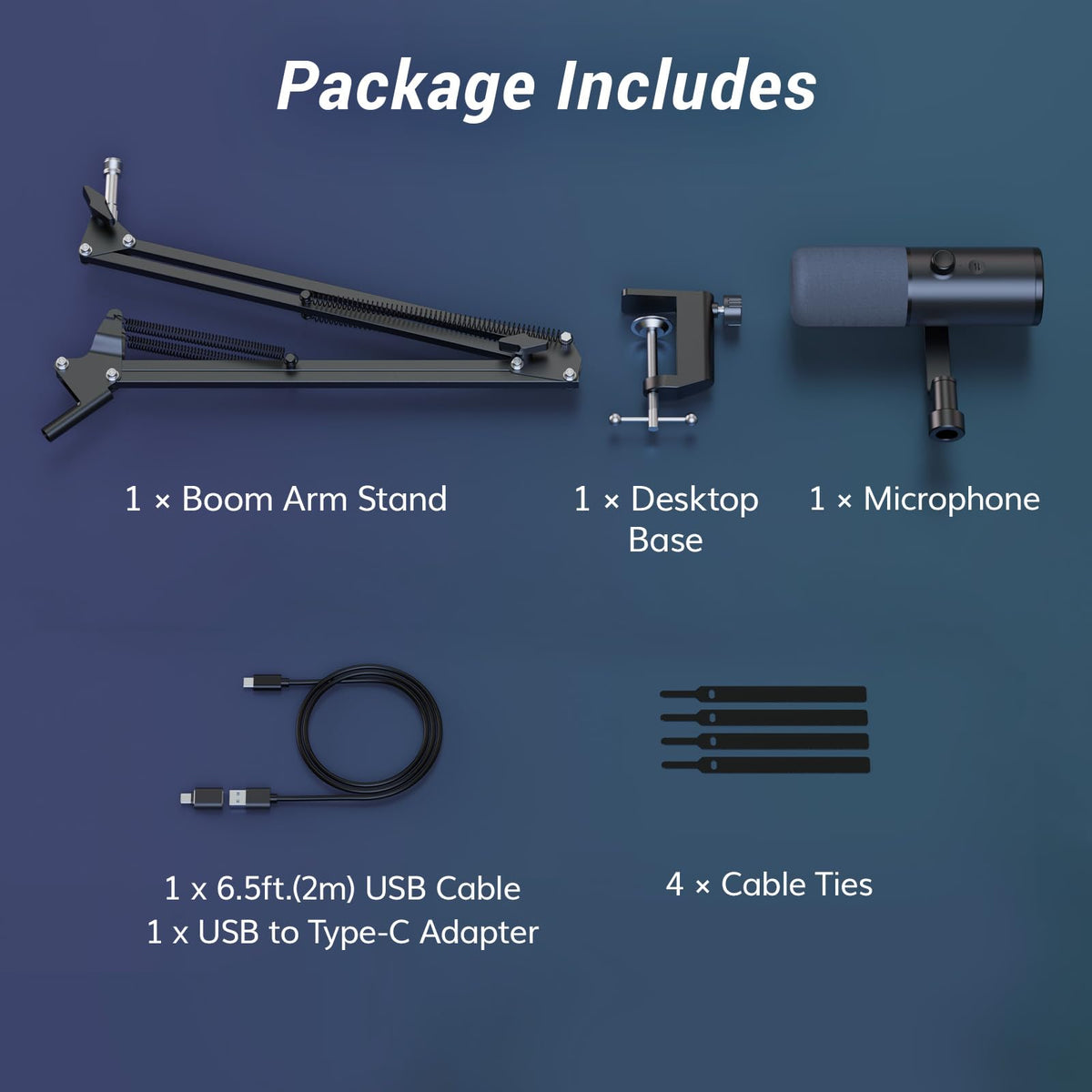 Dynamic Podcast Microphone K5268
