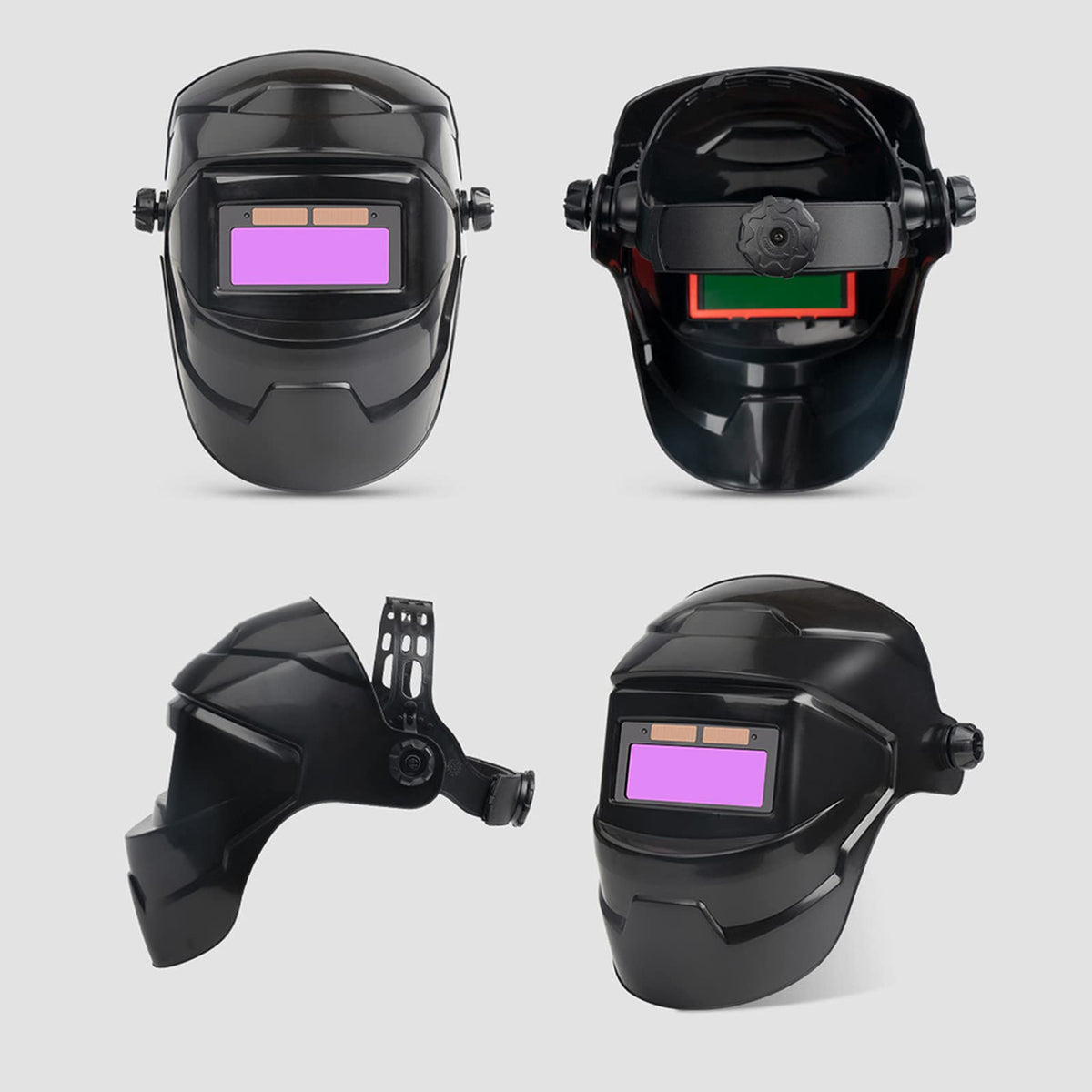 Adjustable Solar Powered Auto Darkening Welding Helmet Q44271