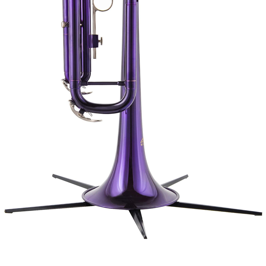 Portable 5 Legs Foldable Trumpet Stand with Cleaning Kit V33623
