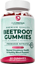 Beet Root Gummies 50:1 Extract Sugar Free Chews Vegan Z272