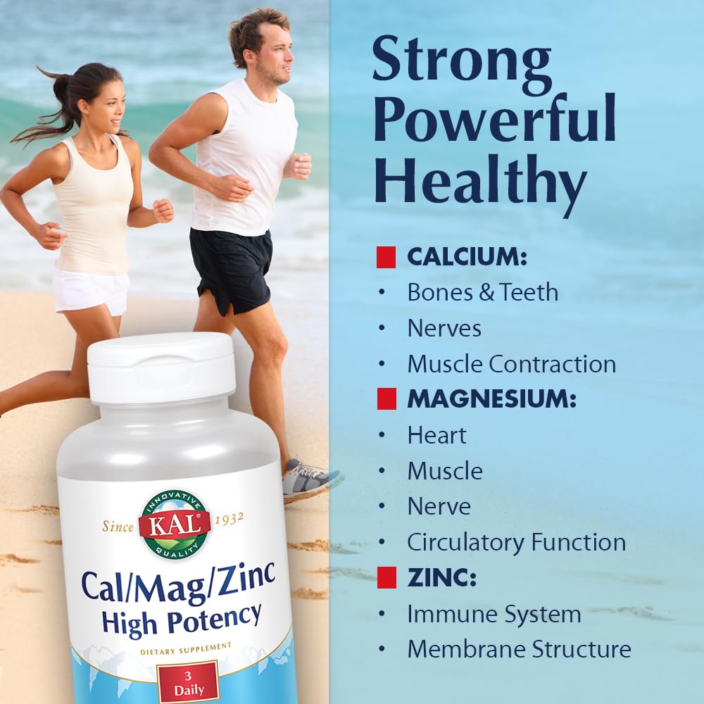 Cal Mag Zinc Supplement 250 Tablets D28784