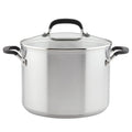 8-Quart Stainless Steel Stock Pot with Lid Y5027