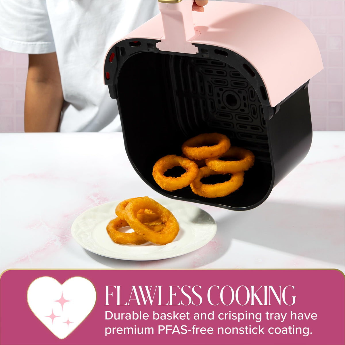 6-Quart Nonstick Air Fryer E8526