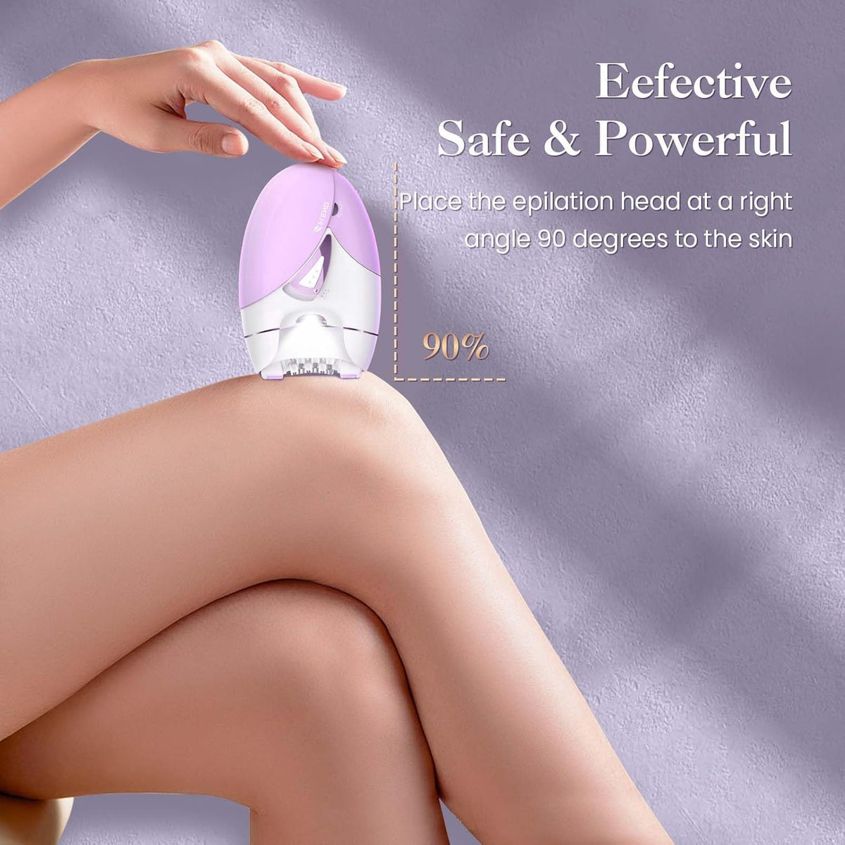 2-Speed Adjustable Epilator with 36 Tweezers T482731