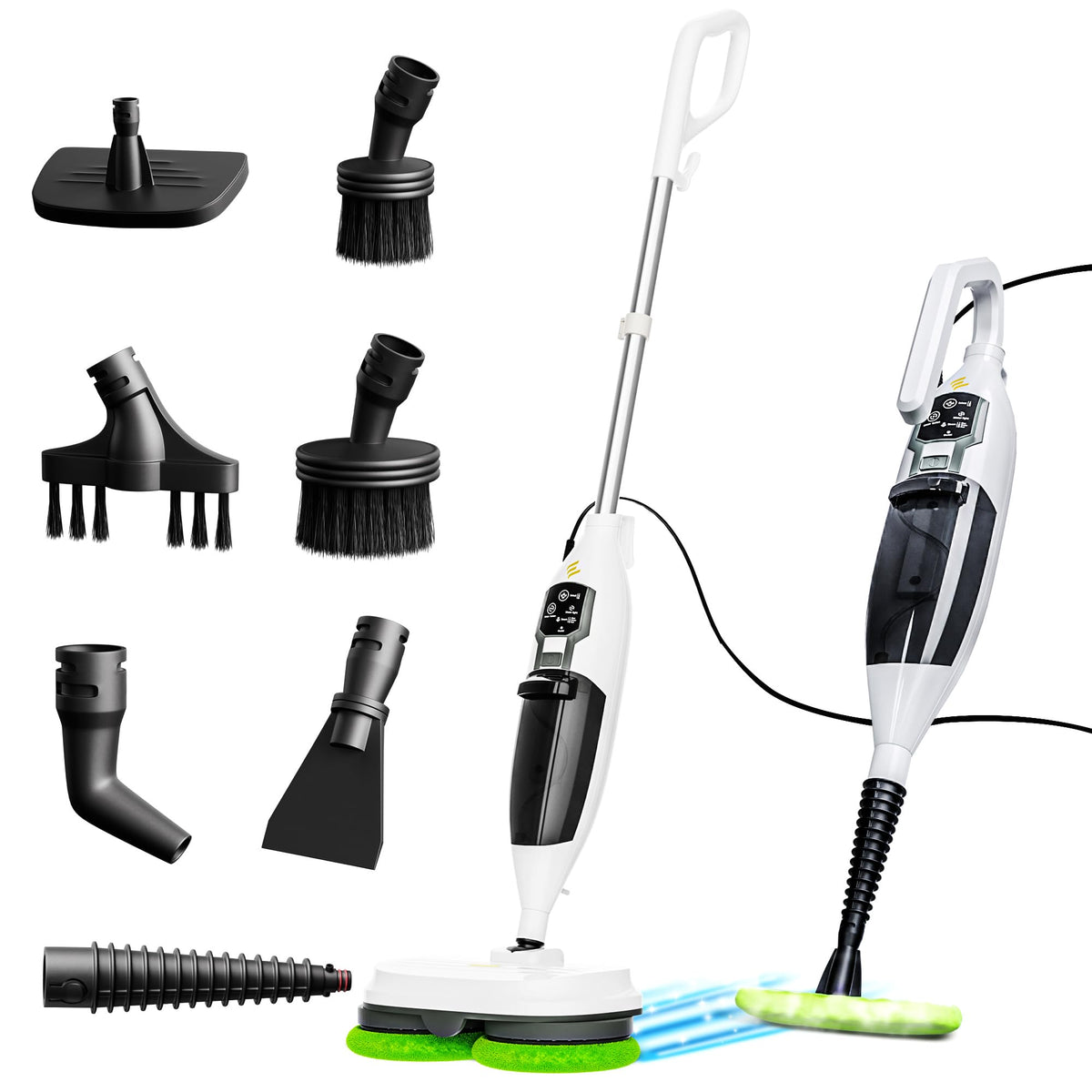 15-in-1 Electric Steam Mop with 3 Steam Modes G618