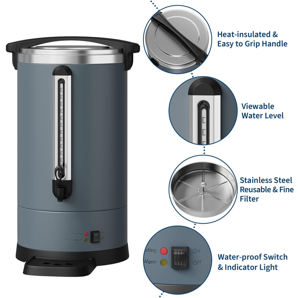 100-Cup Stainless Steel Coffee Urn W8124