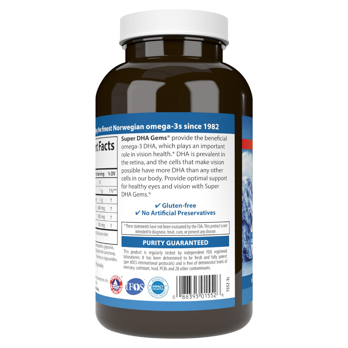 DHA 500 mg 180 Softgels R793996