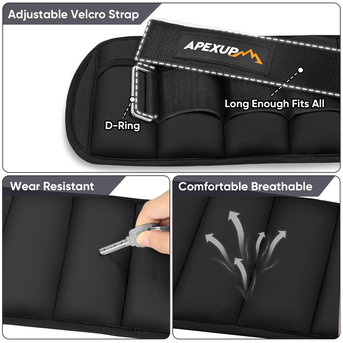 Adjustable Ankle Weights and Weighted Vest K66553