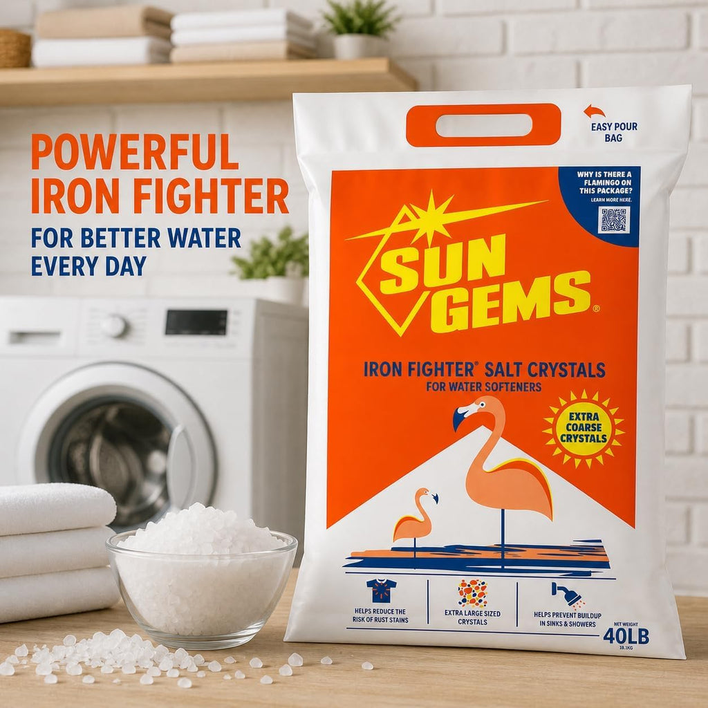 Water Softener Salt Crystals 40 lb Extra Coarse Q254