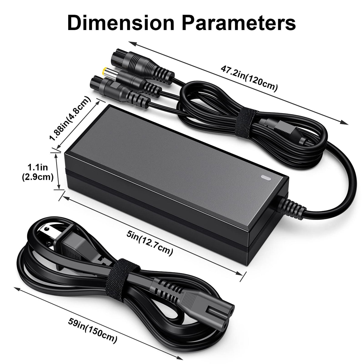 3 in 1 Replacement Charger 3 Claw Female Port V591265