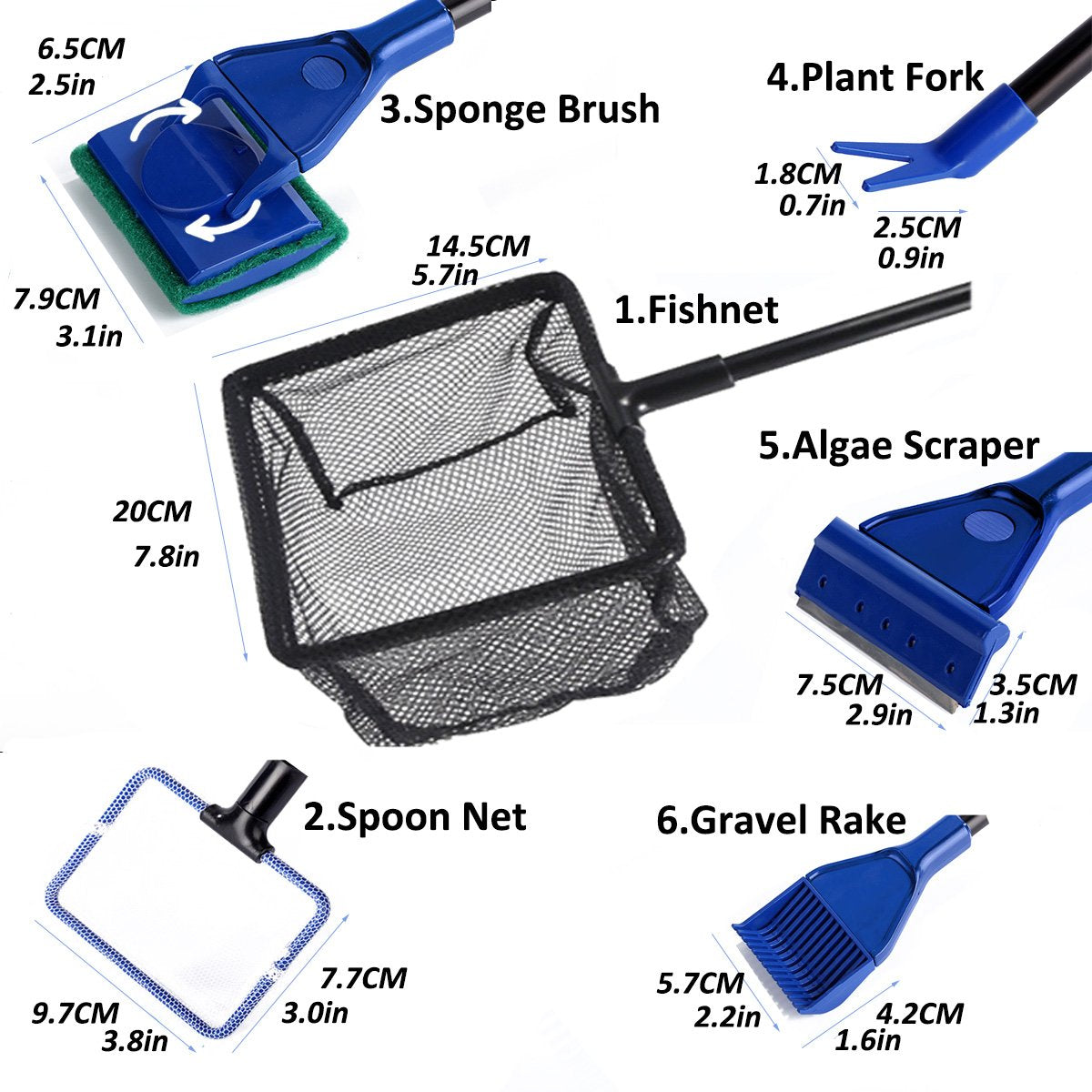 Aquarium Cleaning Tool Set Z956