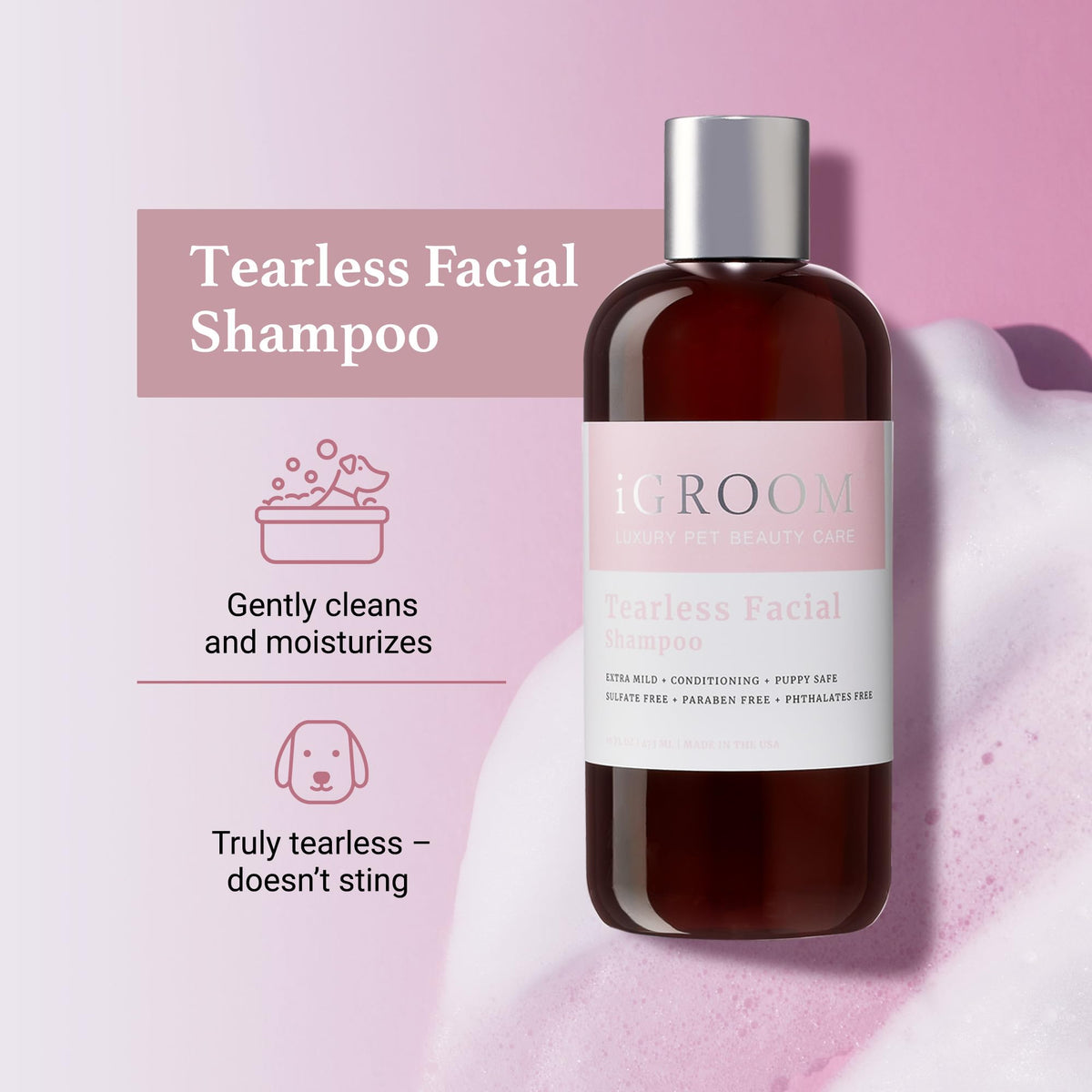 Tearless Facial Dog Shampoo B2061