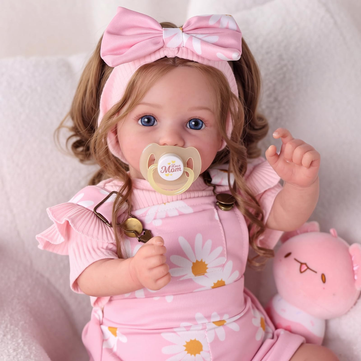 20inch Realistic Reborn Baby Dolls with Poseable Limbs Rooted Hair Y486726