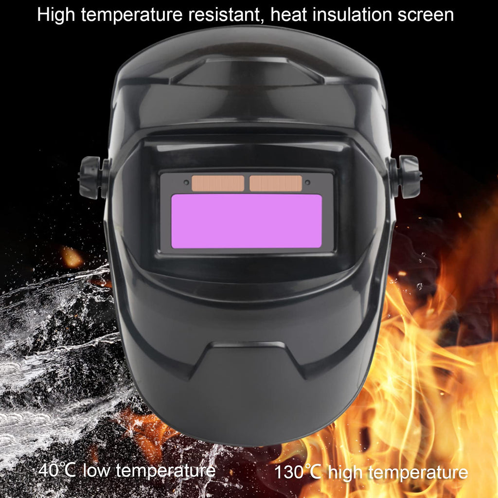 Adjustable Solar Powered Auto Darkening Welding Helmet Q44271
