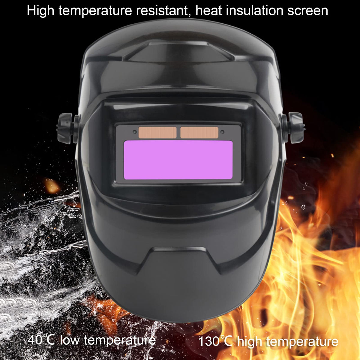 Adjustable Solar Powered Auto Darkening Welding Helmet Q44271