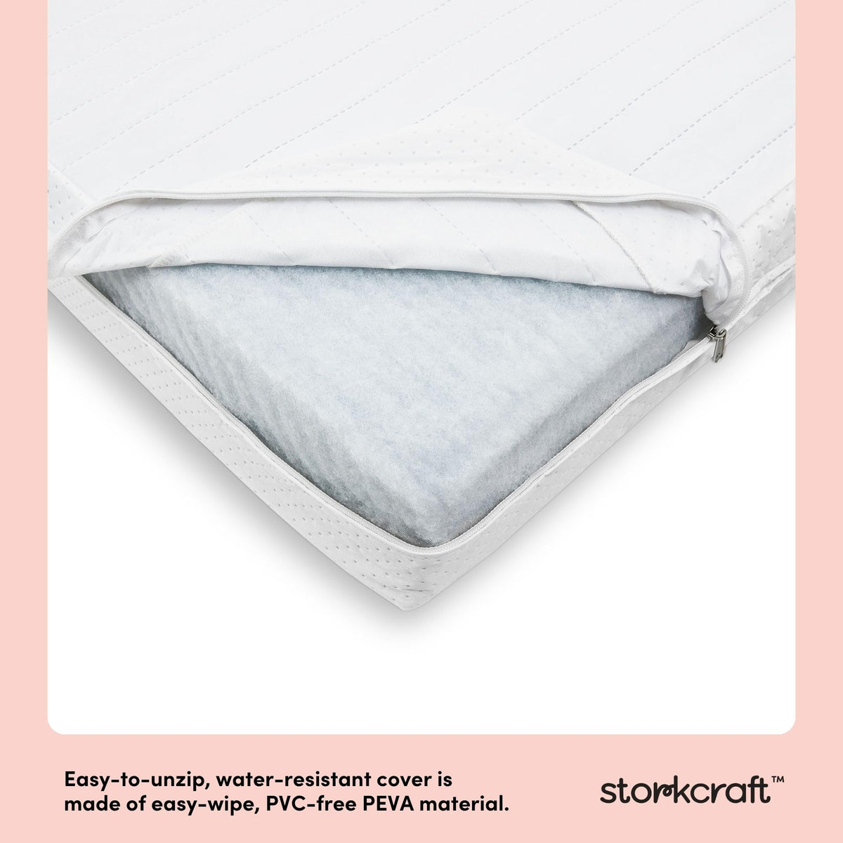 6-Inch Water-Resistant Baby Crib & Toddler Mattress R2480