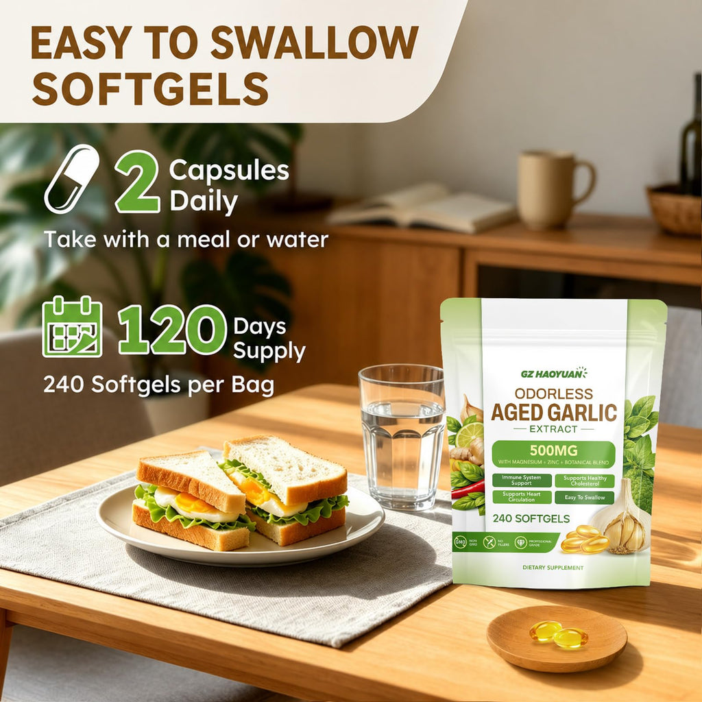 Odorless Garlic Capsules P68951
