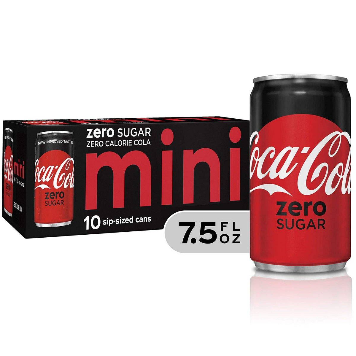 Zero Sugar Mini-Cans, 7.5 fl oz (Pack of 24) Y170071