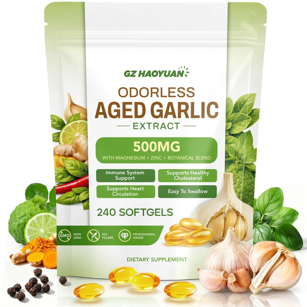 Odorless Garlic Capsules P68951