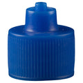 Blue Luer Lock Bottle Cap 20-410 Bag of 100 O8407