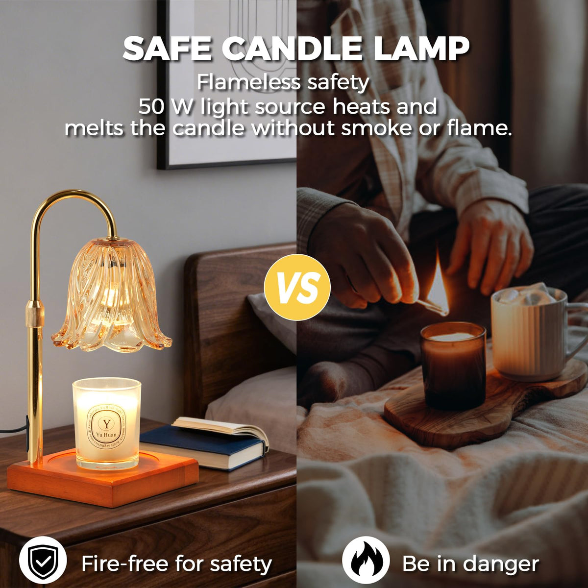 Candle Warmer Lamp with Timer H402141