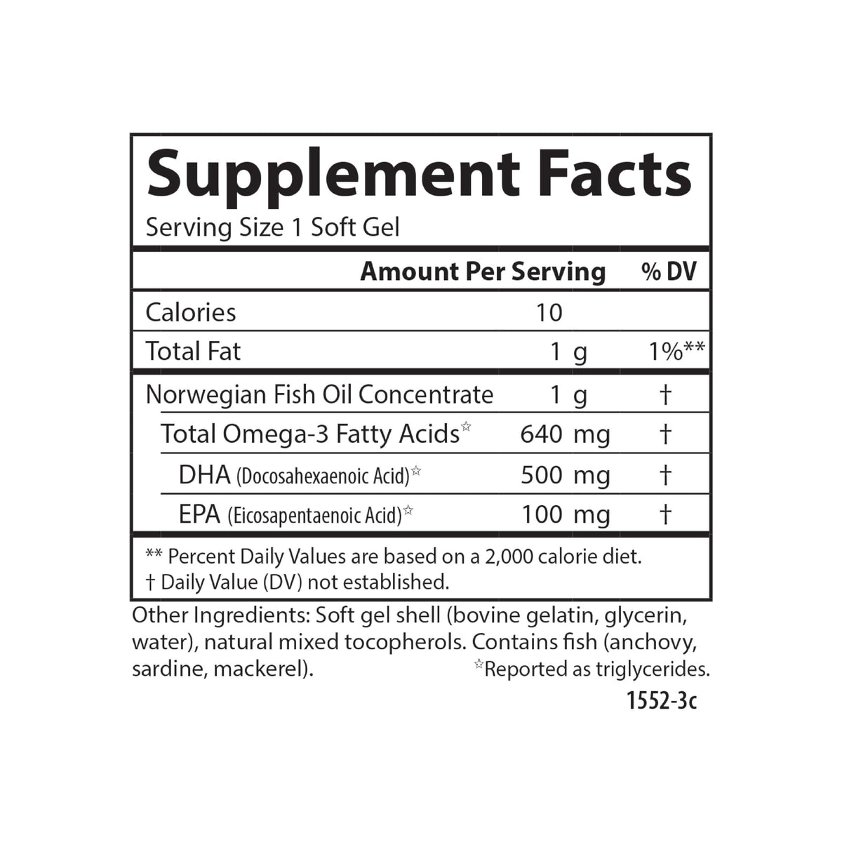 DHA 500 mg 180 Softgels R793996