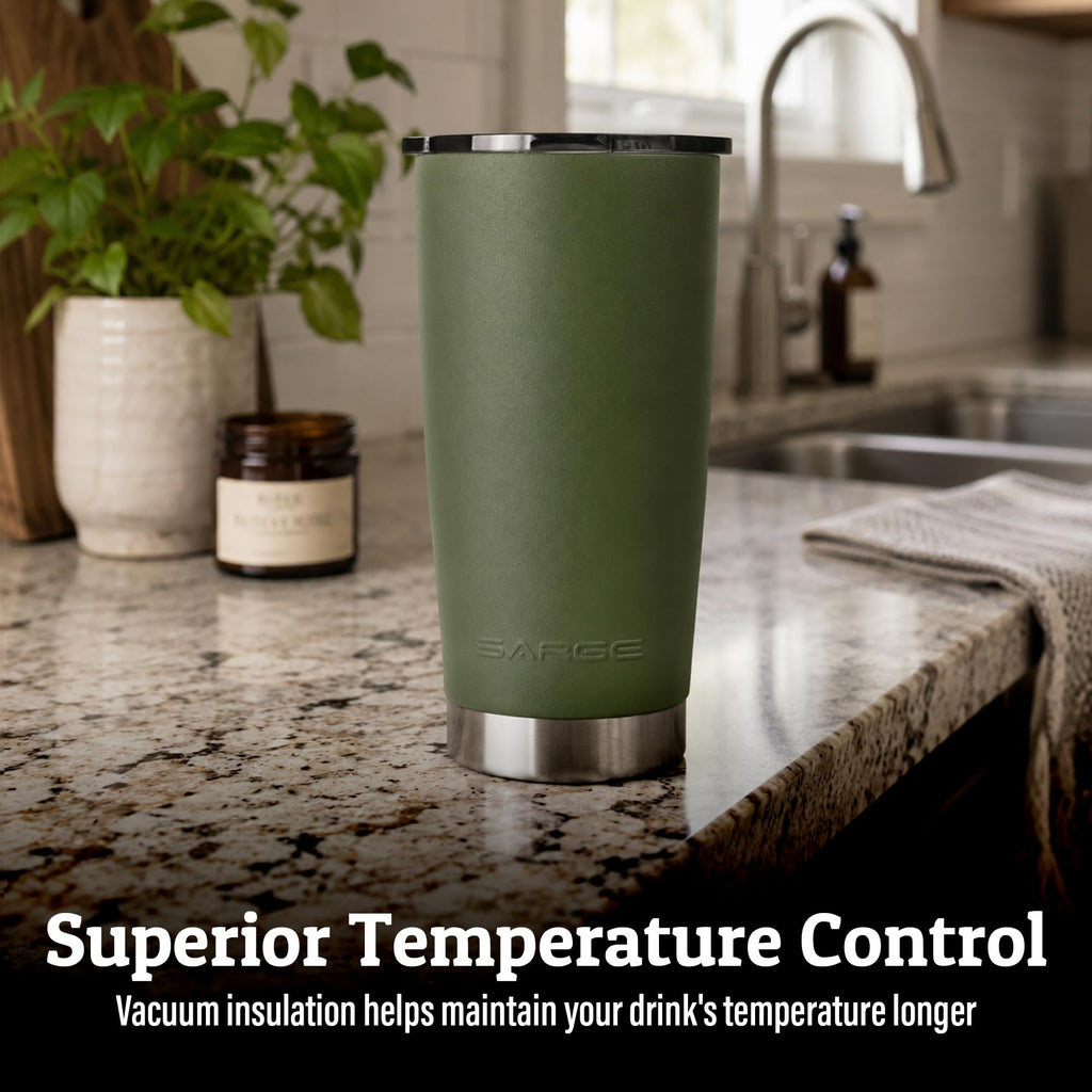 20oz Insulated Stainless Steel Travel Tumbler with Lid I71389