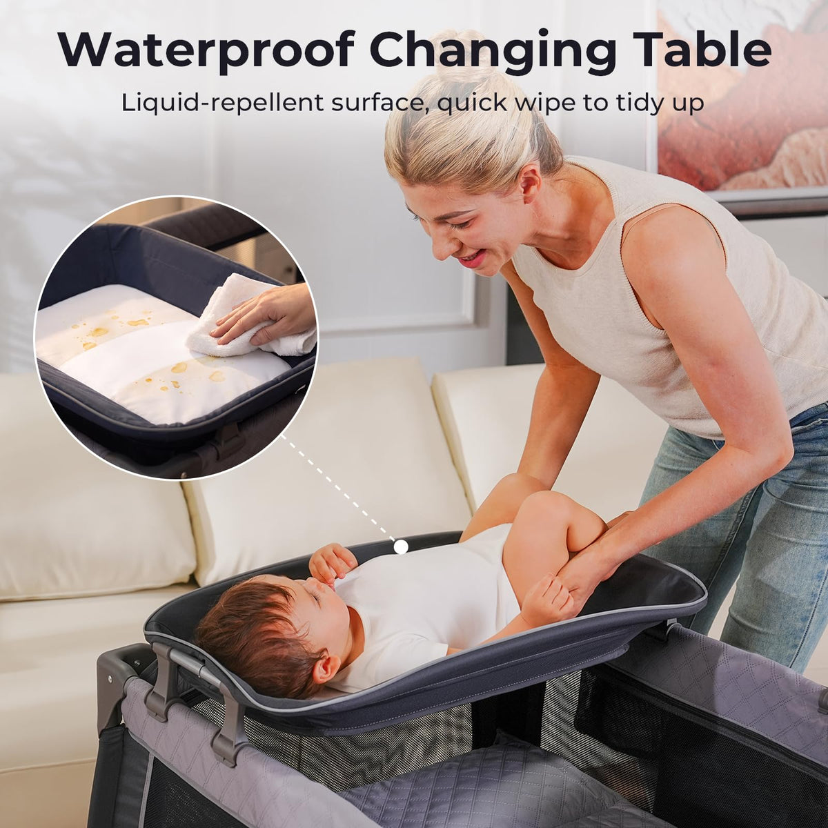 Baby Playard with Canopy O54621