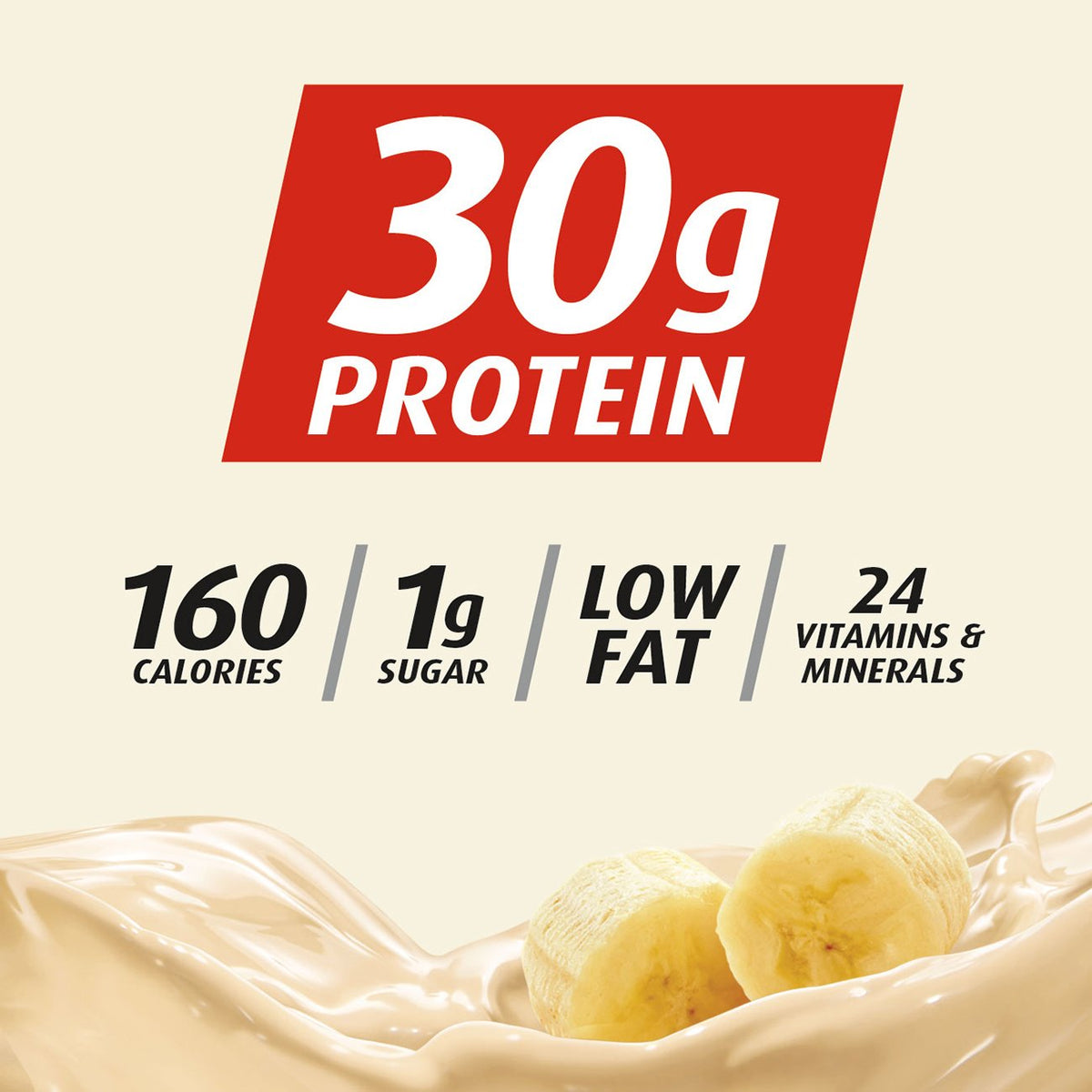 Banana 30g Protein Shake 12 Count S95078